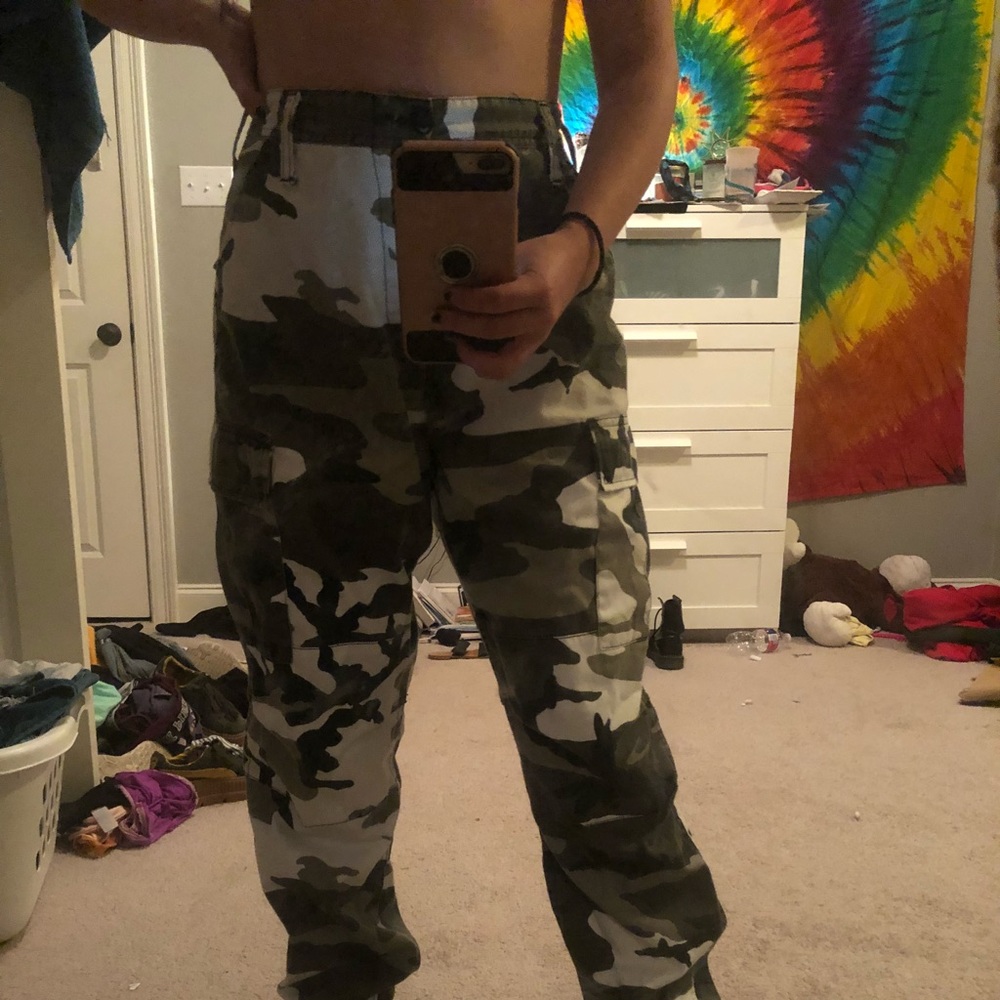 camo pants